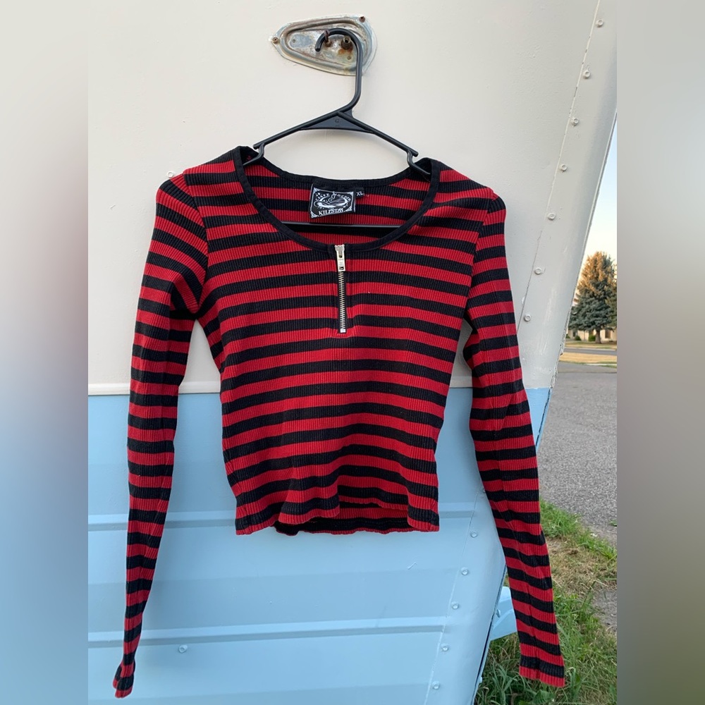 Killstar Izora Ribbed Crop Top